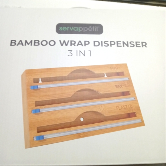 Bamboo Wrap Dispenser - Picture 2 of 2